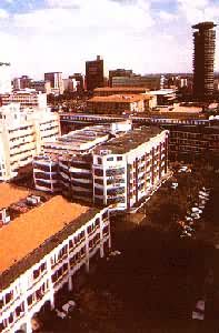 肯尼亚首都内罗毕市中心