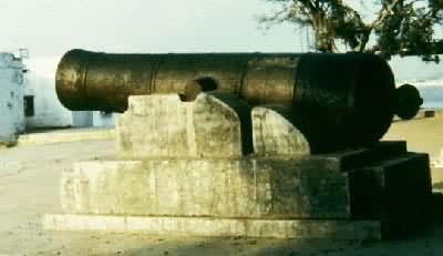清朝道光十五年(1835)造虎门沙角炮台炮