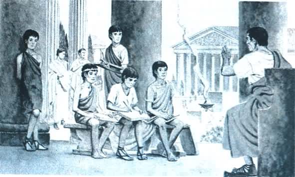古代罗马学校的教学活动
