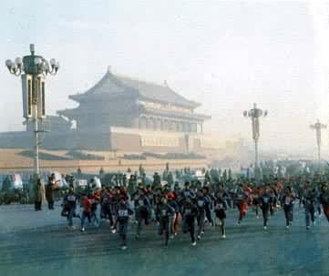 北京春节环城赛跑