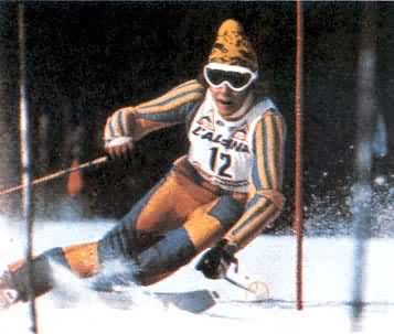 瑞典著名滑雪运动员I.斯滕马克