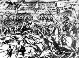 西班牙殖民军围攻印加首都库斯科(1533)