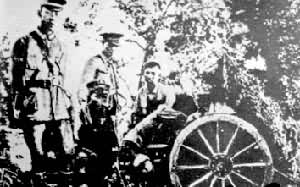 图 1926年9月5日，国民革命军以炮兵围攻武汉