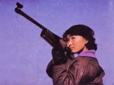 中国女射击运动员金东翔