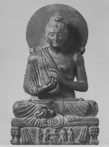 马尔丹出土的《佛陀坐像》