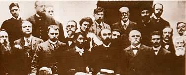 出席第二国际阿姆斯特丹大会的代表（1904年8月14～20日）