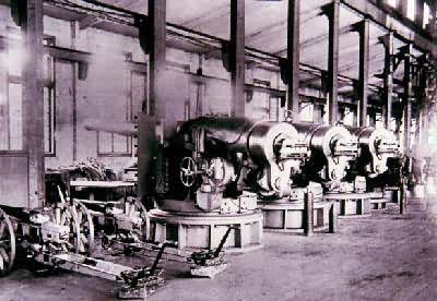 1869年江南制造总局建立的炮厂