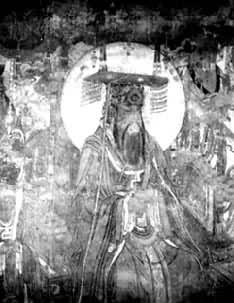 图  东王公(永乐宫壁画)