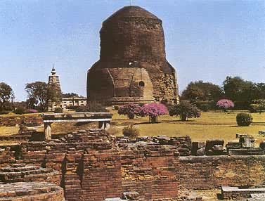 印度鹿野苑佛塔和寺院遗址