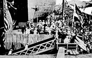 1920年2月3日，为美国建造的四艘运输