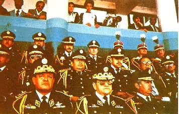 危地马拉总统O.H.梅希亚·维克托雷斯就职(1983)