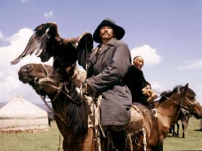 新疆哈萨克族猎人