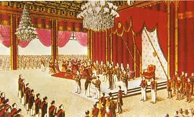 《明治宪法》颁布仪式（1889年2月11日）