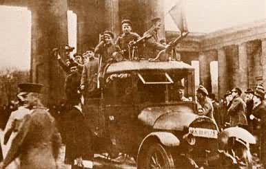 德国十一月革命中的柏林起义者