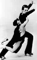 匈牙利选手雷格齐和沙莱在1980年世界花样滑冰锦标赛上获自由滑双人舞冠军