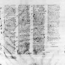 公元4世纪希腊文《圣经》手抄书