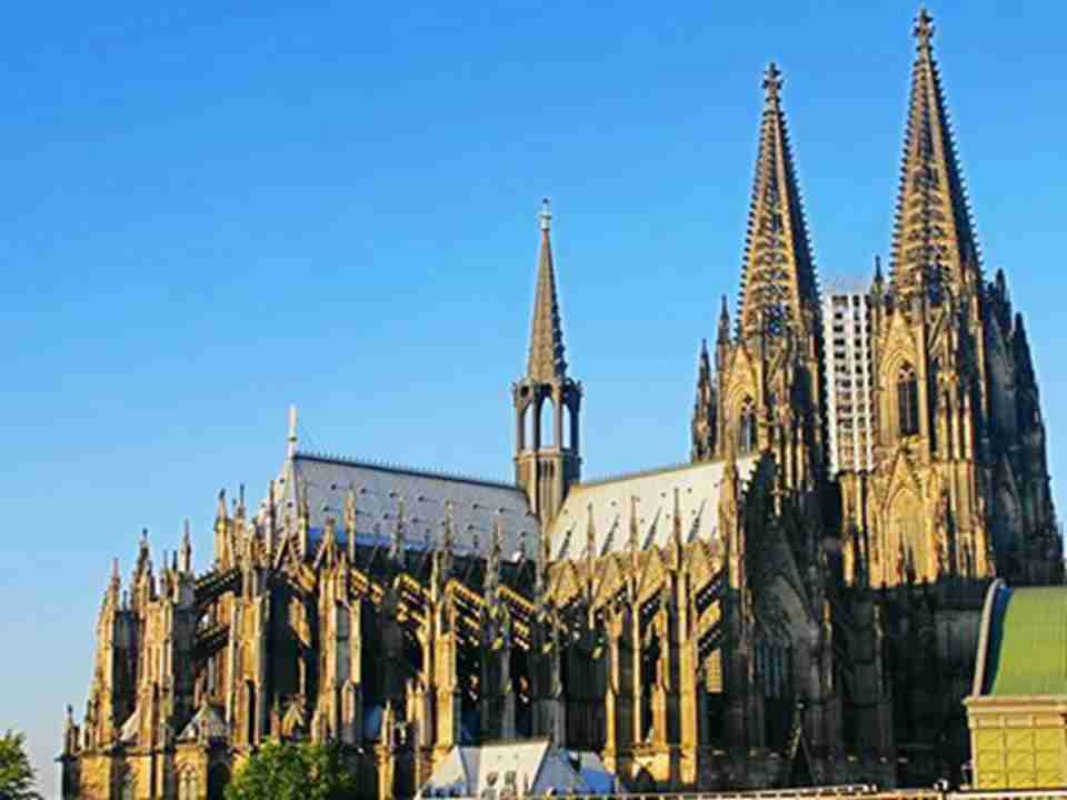 哥特式科隆大教堂始建于1248年