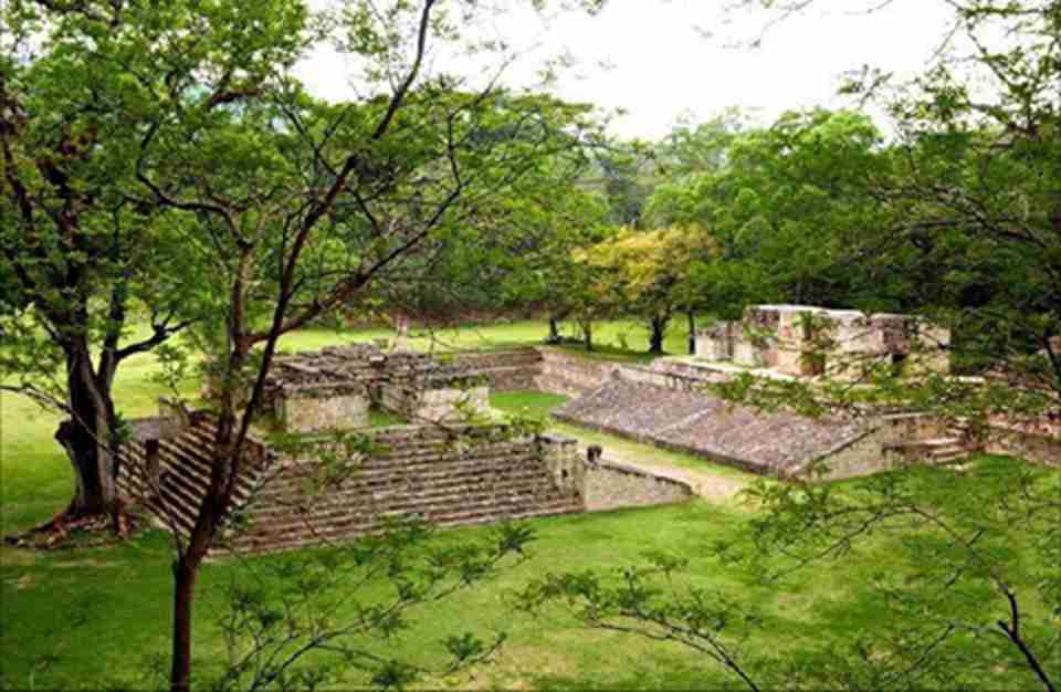 科潘玛雅古迹遗址位于洪都拉斯西部边境