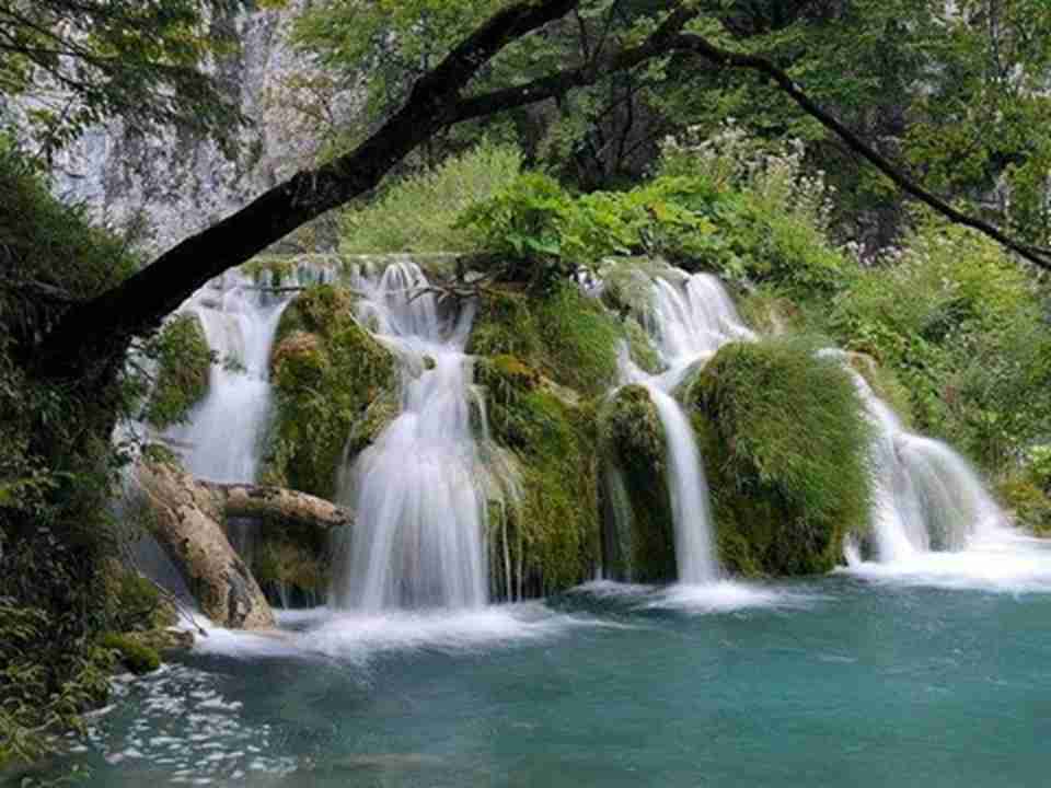 布里特威斯湖国家公园，位于克罗地亚中部的喀斯特山区