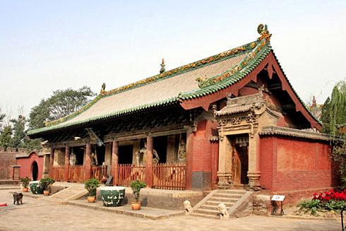 全国重点文物保护单位：双林寺—天王殿