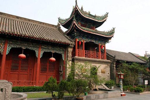 全国重点文物保护单位：山陕甘会馆内景