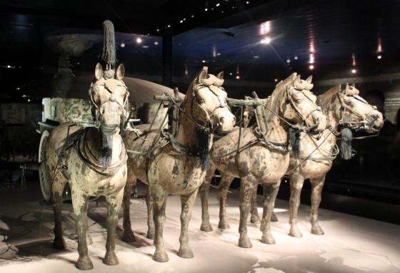 中国的世界遗产：秦始皇陵兵马俑-铜车马