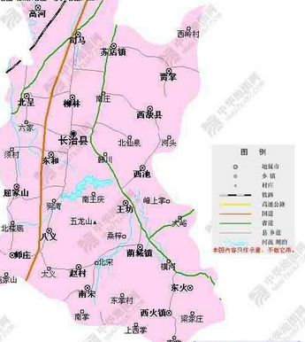 长治县地图